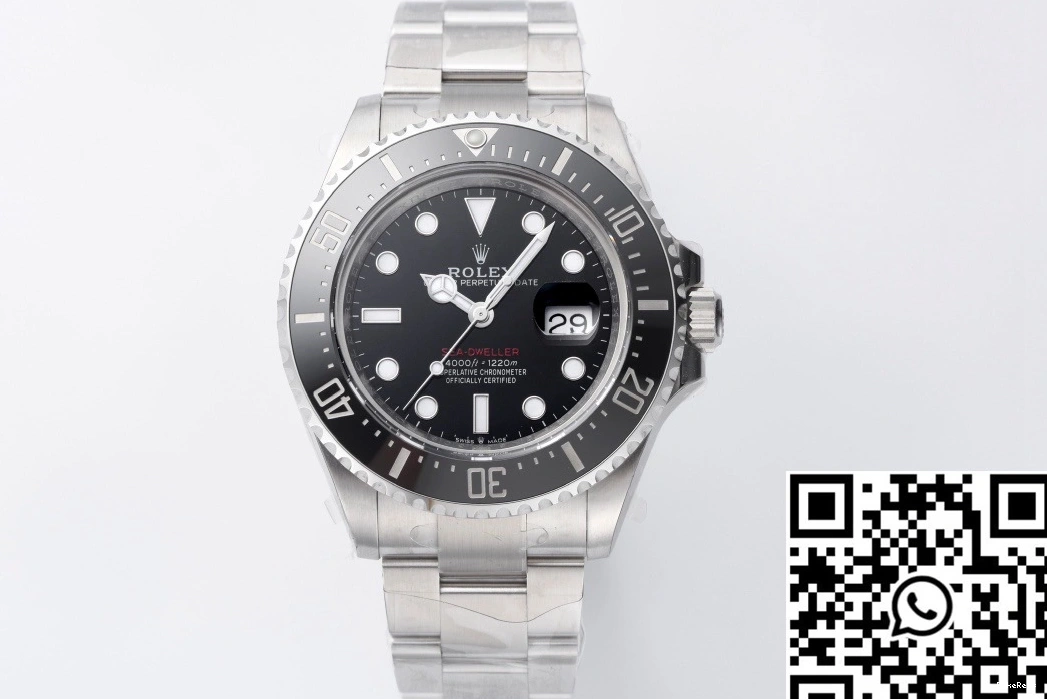 Clean Sea 50TH Anniversary Rolex 126600 2018 Black Dweller Dial Factory 0511